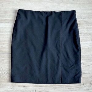 Express Black Wool Mini Skirt